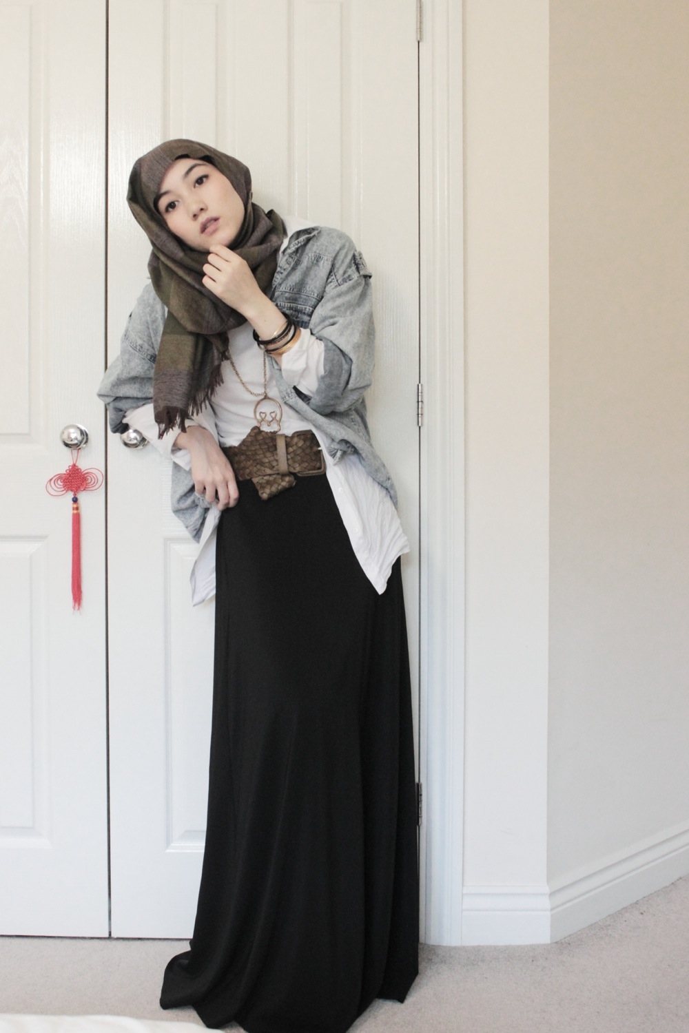 Download this Western Style Hijab... picture